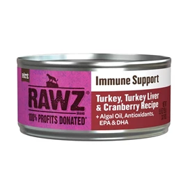RAWZ 貓罐頭 Solution Based系列 增強免疫配方 火雞火雞肝蔓越莓 155g