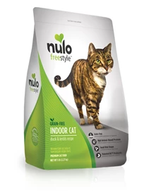 NULO Grainfree Kibble for Indoor Cat (Duck & Lentils Recipe)