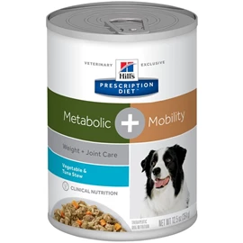 HILL'S Prescription Diet Canine Metabolic + Mobility Vegetable & Tuna Stew 12.5oz