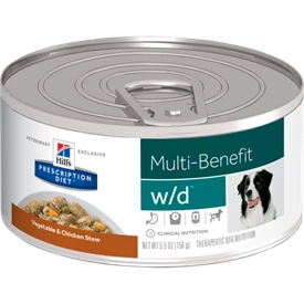 HILL'S Prescription Diet Canine w/d Chicken & Vegetable Stew 5.5oz