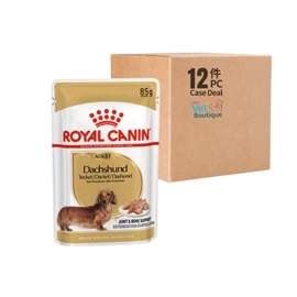 ROYAL CANIN 臘腸成年犬配方(肉塊) 濕糧 85克  (1X12)