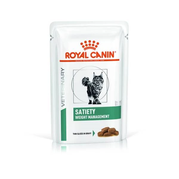 ROYAL CANIN CAT SATIETY POUCH 85G PER POUCH CityU Vet Boutique Veterinarian Recommended