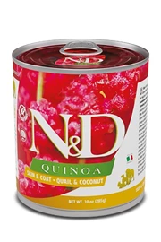 FARMINA Quinoa Adult Dog Formula - Skin & Coat Canned - Quail 300g
