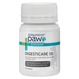 PAW Digesticare SB 500mg 30 Capsules