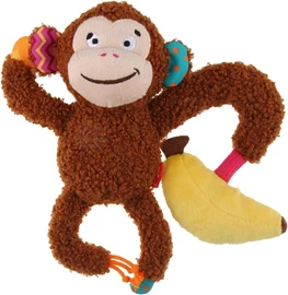 GIGWI Plush Friendz - Medium/Small Dog - Monkey