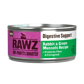 RAWZ 貓罐頭 Solution Based系列 消化系統保健配方 兔肉、綠唇貽貝 155g