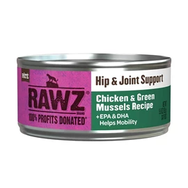 RAWZ 貓罐頭 Solution Based系列 關節保健配方 雞肉、綠唇貽貝 155g 