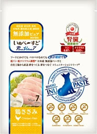 RIVERD REPUBLIC INU PASTE PureValue7 Kidney Chicken Fillet 30g x7