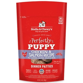 STELLA & CHEWY'S FREEZE-DRIED RAW DINNER PERFECTLY PUPPY CHICKEN & SALMON 
