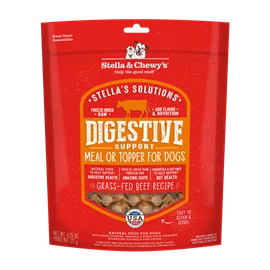 STELLA & CHEWY'S STELLA'S SOLUTIONS DIGESTIVE BOOST GRASS-FED BEEF DINNER MORSELS 