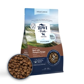 ZIWI PEAK微蒸風乾狗糧草飼牛肉 配南瓜食譜