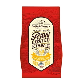 STELLA & CHEWY’S RAW COSTED BAKED KIBBLE FOR DOGS - CAGE-FREE CHICKEN RECIPE 