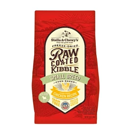 STELLA & CHEWY’S RAW COSTED BAKED KIBBLE FOR DOGS - CAGE-FREE CHICKEN RECIPE FOR SMALL BREEDS 