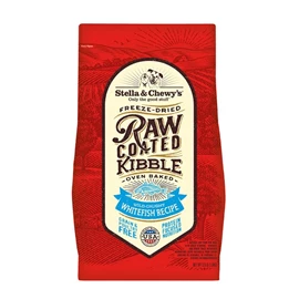 STELLA & CHEWY’S RAW COSTED BAKED KIBBLE FOR DOGS - WILD CAUGHT WHITEFISH RECIPE 