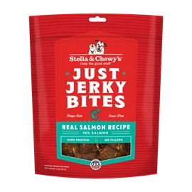 STELLA & CHEWY’S JUST JERKY BITES - REAL WILD-CAUGHT SALMON RECIPE 6OZ