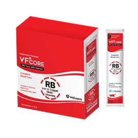 VF+CORE IRON & COPPER MULTI-VITAMINS LICKABLE TREATS FOR CATS (12G X 30PACKS)