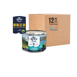 ZIWI PEAK鮮肉狗罐頭 鯖魚及羊肉配方 170克 (1 X 12)