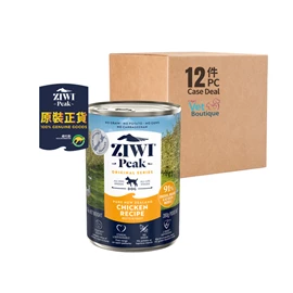 ZIWI PEAK 鮮肉狗罐頭 雞肉配方 390克 (1 X 12)
