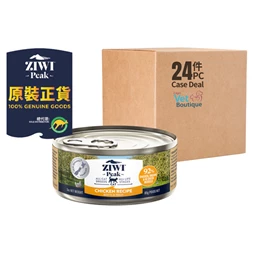 ZIWI PEAK MOIST WET FREE-RANGE CHICKEN RECIPE 85G (1 X 24) 