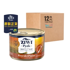 ZIWI PEAK WET HAURAKI PLAINS RECIPE FOR CATS 170G (1 X 12) 