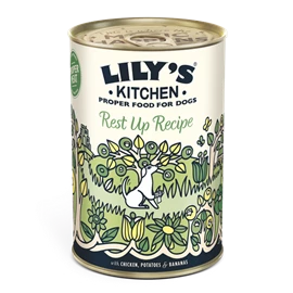 LILY'S KITCHEN WET FOOD FOR DOGS - REST UP RECIPE 400G 