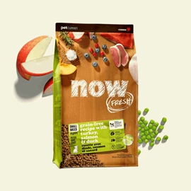 NOW FRESH 火雞, 三文魚及鴨無穀乾狗糧（小型幼犬用）