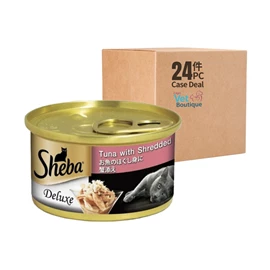 SHEBA CAN TUNA W/ CRAB IN GRAVY 85G (1 X 24) 