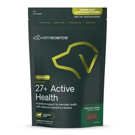 VETRISCIENCE SENIOR 27+ ACTIVE HEALTH FOR DOGS 60 CHEWS 