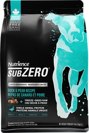 NUTRIENCE 單一動物蛋白系列 無穀物鴨肉、梨全犬配方