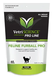 VETRISCIENCE PRO LINE 貓用去毛球小食 (60粒裝)