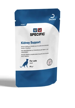 SPECIFIC WET FOOD FOR CATS FROM DECHRA – FKW-P KIDNEY SUPPORT (POUCH) 85G