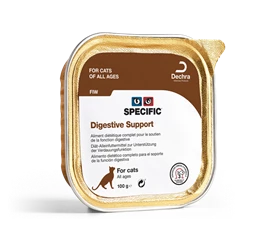 SPECIFIC WET FOOD FOR CATS FROM DECHRA – FIW DIGESTIVE SUPPORT 100G 