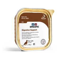 SPECIFIC WET FOOD FOR CATS FROM DECHRA – FIW DIGESTIVE SUPPORT 100G