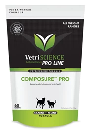 VETRISCIENCE Composure Pro 舒緩情緒咀嚼肉粒 (60片裝)