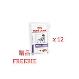 (贈品) ROYAL CANIN 熟齡犬配方濕糧 85克  (1X12)