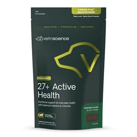 VETRISCIENCE 27+ ACTIVE HEALTH FOR DOGS 30 SOFT CHEWS 