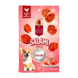 Greedy Dog Digestion Salami