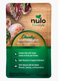 NULO FREESTYLE CAT CHUNKY DUCK & CHICKEN BROTH 79G