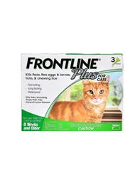 FRONTLINE PLUS 貓用殺蚤除牛蜱滴頸藥水