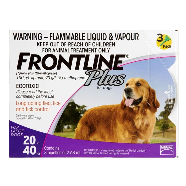 Target frontline plus dogs store