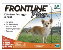 FRONTLINE 殺蚤除牛蜱藥水 (10公斤以下犬只適用)