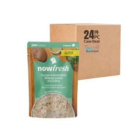 NOW FRESH全年齡小型犬 雞肉肉絲湯包 2.8OZ (1X24)
