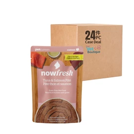 NOW FRESH ALL CAT TUNA & SALMON PATE 2.5OZ (1X24) 