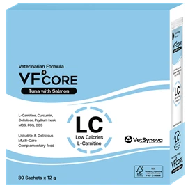 VF+CORE LOW CALORIES L-CARNITINE LICKABLE SUPPLEMENT FOR CATS (12G X 30PACKS) 