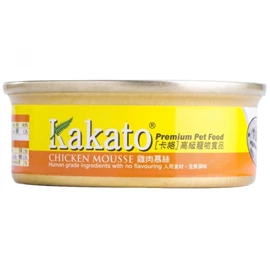 KAKATO 貓狗用雞肉慕絲罐頭 40克