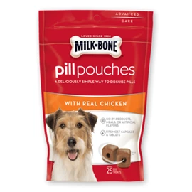 MILK BONE Pill Pouch Chicken