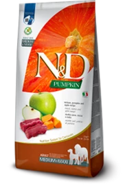 FARMINA N&D 南瓜無穀系列 鹿肉蘋果 大粒 12kg