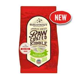 STELLA & CHEWY’S RAW COSTED BAKED KIBBLE FOR DOGS - Cage-Free Duc RECIPE 10LB