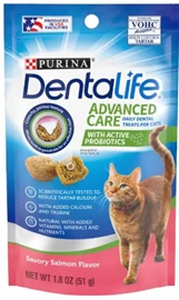 PURINADENTALIFE 貓潔齒餅-三文魚口味 1.8安士