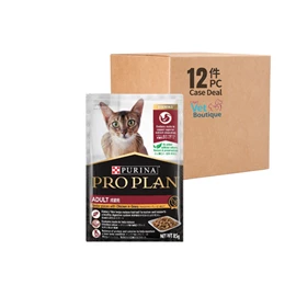 PURINA PROPLAN Adult Cat Pouch - Chicken in Gravy Formula 85G (1x12)